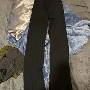 Black Flared Pants